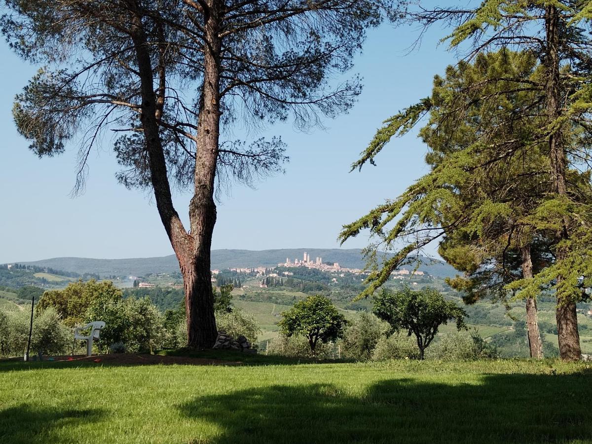 סן ג'ימיניאנו Agriturismo Poggio Rotondo מראה חיצוני תמונה