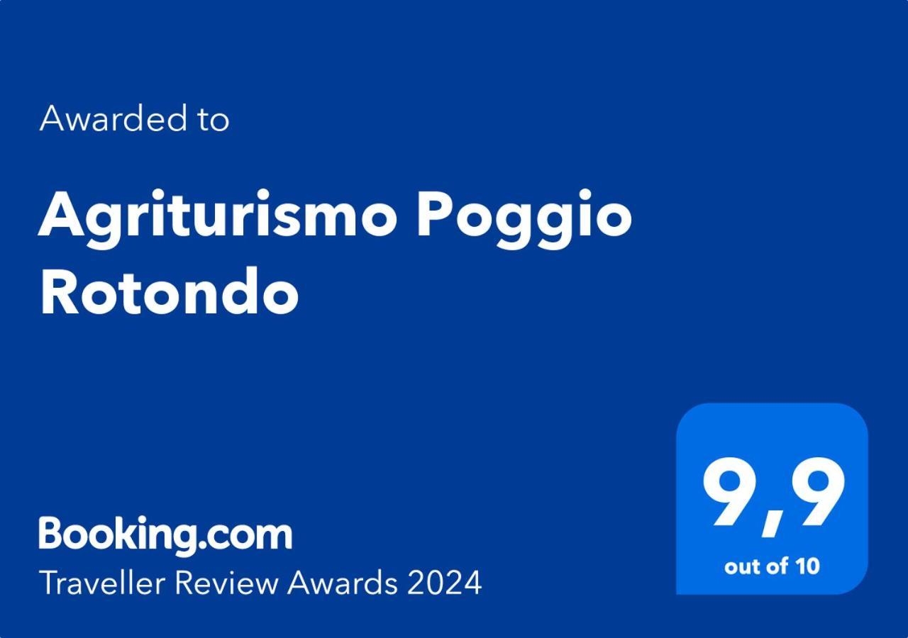 סן ג'ימיניאנו Agriturismo Poggio Rotondo מראה חיצוני תמונה